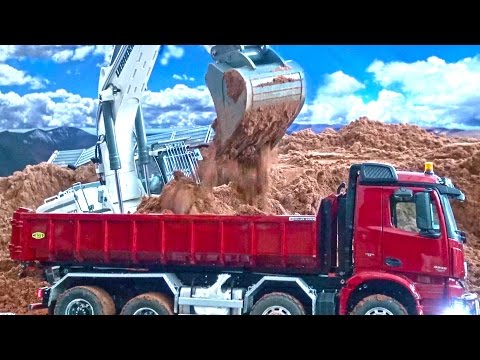 Amazing Construction-World! Rc Truck Action! MAN! MB Arocs! Liebherr 956! Volvo! CAT! - UCXjZurGqjCbZW9kRpjn7Rkw