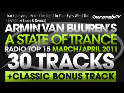 Armin van Buuren presents: A State Of Trance Radio Top 15 - March/April 2011 (30 tracks) - UCalCDSmZAYD73tqVZ4l8yJg