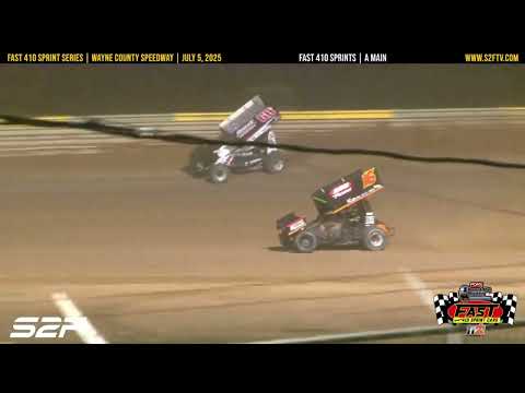 7.5 FAST at Wayne County Speedway | Highlights - dirt track racing video image