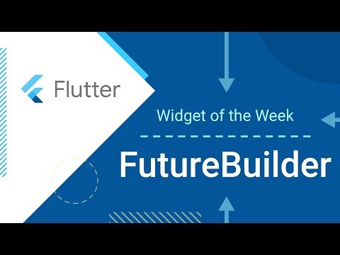 FutureBuilder (Flutter Widget of the Week) - UC_x5XG1OV2P6uZZ5FSM9Ttw