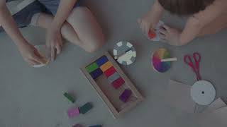 DISCOS E EFEITOS VISUAIS | Brinquedo Pião com discos | Lume