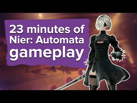 23 minutes of Nier: Automata gameplay - UCciKycgzURdymx-GRSY2_dA