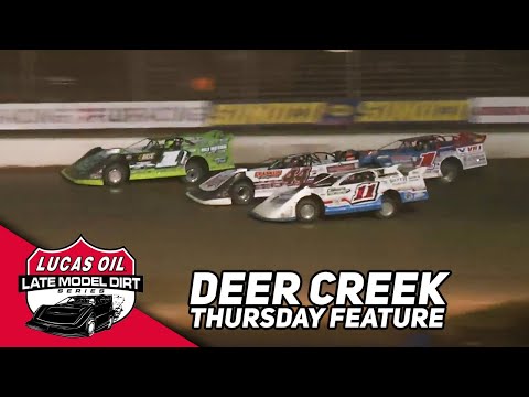 Thursday Feature | 2023 Lucas Oil Late Model Gopher 50 Prelim at Deer Creek Speedway - dirt track racing video image