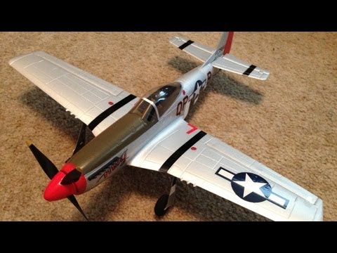 Unboxing, Review, and Maiden of the Parkzone Ultra Micro P-51 Mustang BNF with AS3X Technology - UCJ5YzMVKEcFBUk1llIAqK3A