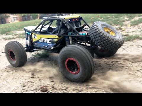 Axial Bomber RR10 - Testing Air Filled Beadlocks Tires At Park - UCerbnOYwiVAIz8hmhHkxQ8A