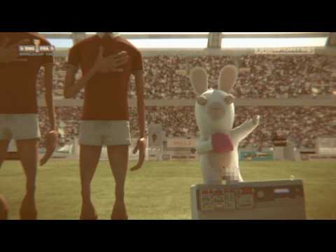 Raving Rabbids: Travel in Time - World Cup trailer [Europe] - UC0KU8F9jJqSLS11LRXvFWmg