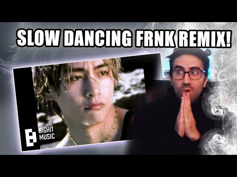 Shiki Reacts To V 'Slow Dancing (FRNK Remix)' Official MV |