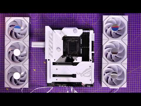 Lian Li SL INF wireless wiring and setup guide  (reverse and standard blade setup)