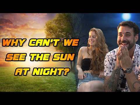 Why can't we see the Sun at night? (Street Interviews)