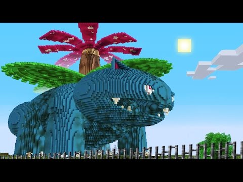 Minecraft vs Pokemon go | GIGA VENUSAUR!! | (PvZ/Pokego Land) - UC_ZUB-L_cEFjbuttEcpZVKQ