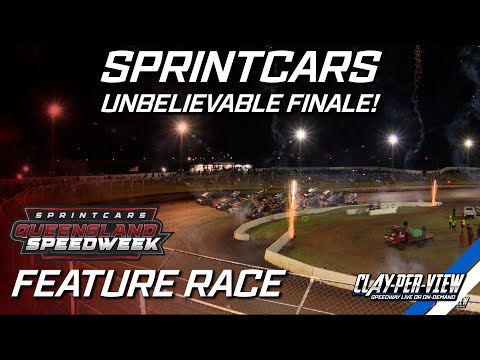 Sprintcars | QLD Speedweek Twin 20's - Toowoomba - 4th Jan 2025 | Clay-Per-View - dirt track racing video image