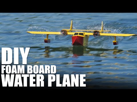 DIY Foam Board Water Plane (The FT Sea Duck) | Flite Test - UC9zTuyWffK9ckEz1216noAw