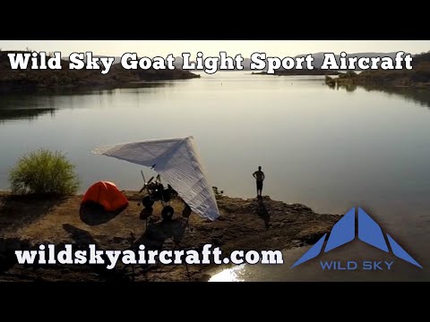 Goat Trike, Weight Shift Control Aircraft, Light Sport Aircraft, by Willd Sky Aircraft, Denny Reed.