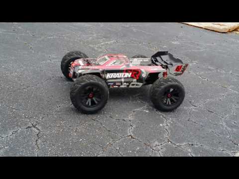 Arrma Kraton 4s test run with 15 tooth pinion - UCnnGALgMKGZrzN-lf1AosYw