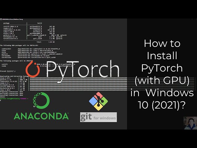 How to Install Pytorch with CUDA 9.0