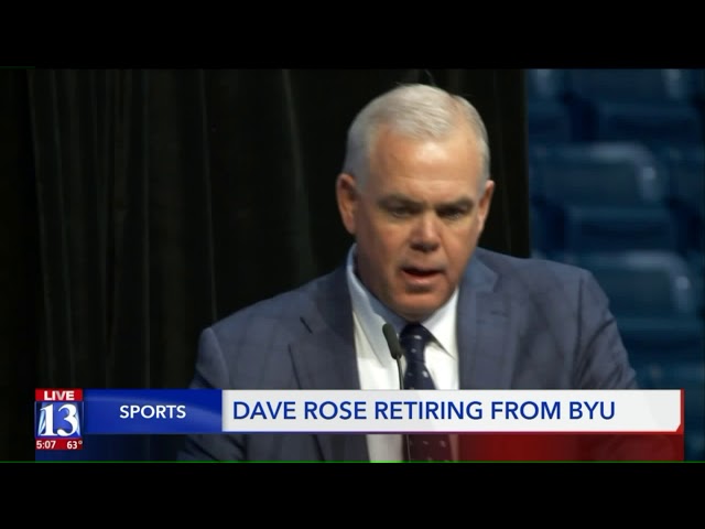 Byu Basketball Coach Dave Rose Retires
