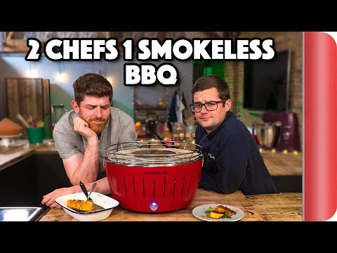 SMOKELESS BBQ GRILL put to the test by chefs