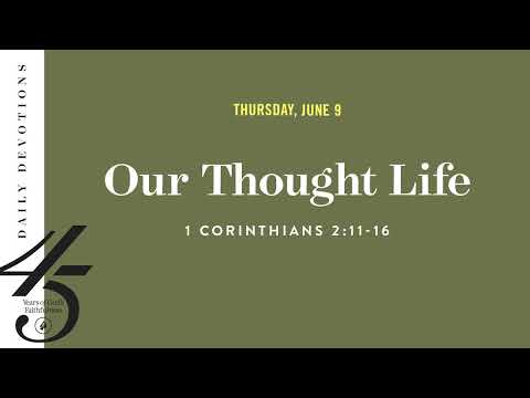 Our Thought Life  Daily Devotional