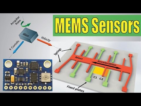 How MEMS Accelerometer Gyroscope Magnetometer Work & Arduino Tutorial - UCmkP178NasnhR3TWQyyP4Gw