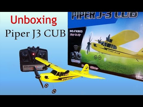 [Unboxing] Airplane FX803 2.4G PIPER J3 CUB NC26170 - UCFwdmgEXDNlEX8AzDYWXQEg