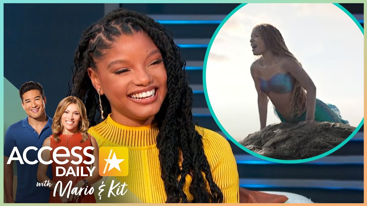 Halle Bailey Cried When Seeing Herself As ‘The Little Mermaid’ The First Time