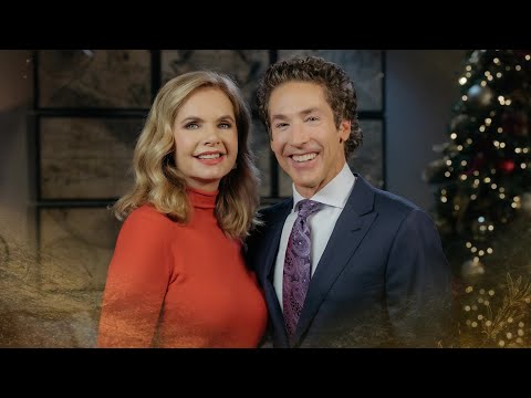 A Special Christmas Greeting from Joel and Victoria
