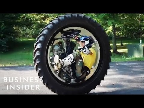 Giant Monowheel Lets You Ride Inside - UCcyq283he07B7_KUX07mmtA