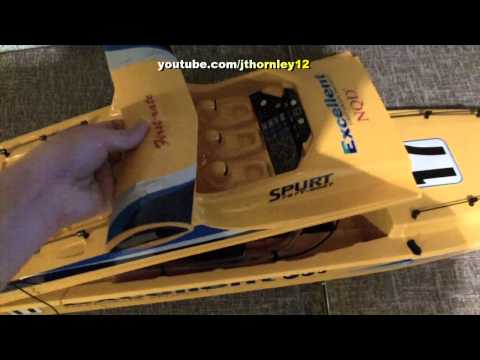 Big Yellow Spurt Electric Boat - A Closer Look - UCDmaPHBzr724MEhnOFUAqsA