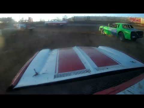 Perris Auto Speedway NOD 7-2-22 Roof Cam  #93 Michael Schattilly Fig8 &amp; Democross heat races - dirt track racing video image