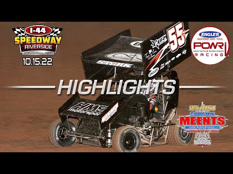 10.15.22 POWRi Outlaw Micro Sprint League Highlights from I-44 Riverside Speedway mp4 - dirt track racing video image
