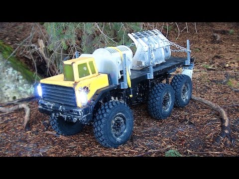 RC ADVENTURES - 6x6 Heavy Hauler in the Backwoods - Radio Controlled Truck Driving - UCxcjVHL-2o3D6Q9esu05a1Q