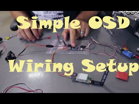 FPV Series Episode 6: Simple OSD Wiring - UCecE6SjYRmZHqScnmFcl5MA