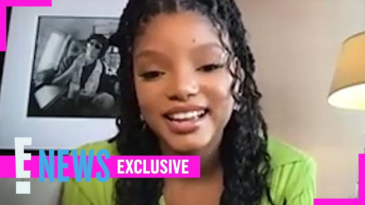 Halle Bailey Details EMOTIONAL First Time Seeing Ariel Barbie Doll | E! News
