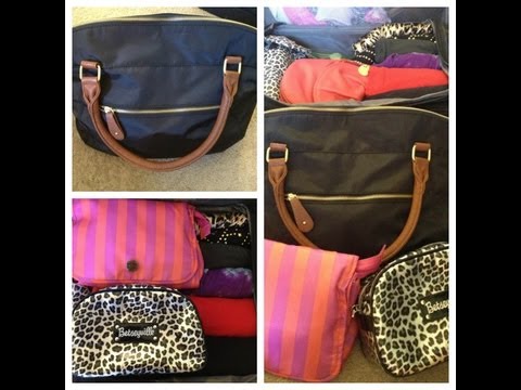 How I Pack My Carry On + What's in my Travel Makeup Bag? - UC8C7sbw7tHN2gD6fE9Cj9rw