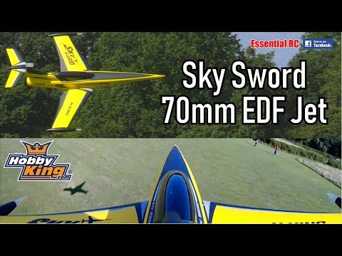 HobbyKing SkySword 70mm EDF Sport Jet: ESSENTIAL RC FLIGHT TEST (Aerobatic and Onboard Video !) - UChL7uuTTz_qcgDmeVg-dxiQ