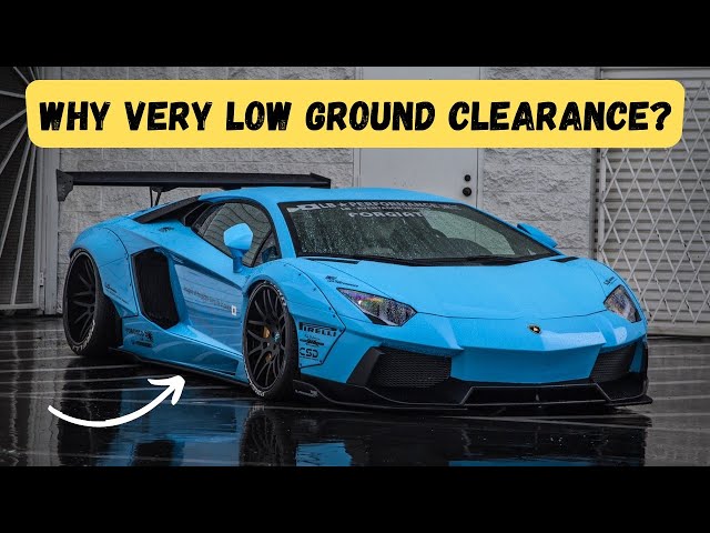 Why Are Sports Cars So Low to the Ground?