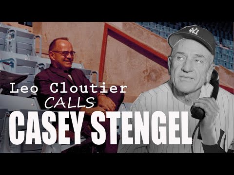 Casey Stengel on the phone w/ Leo Cloutier  video clip