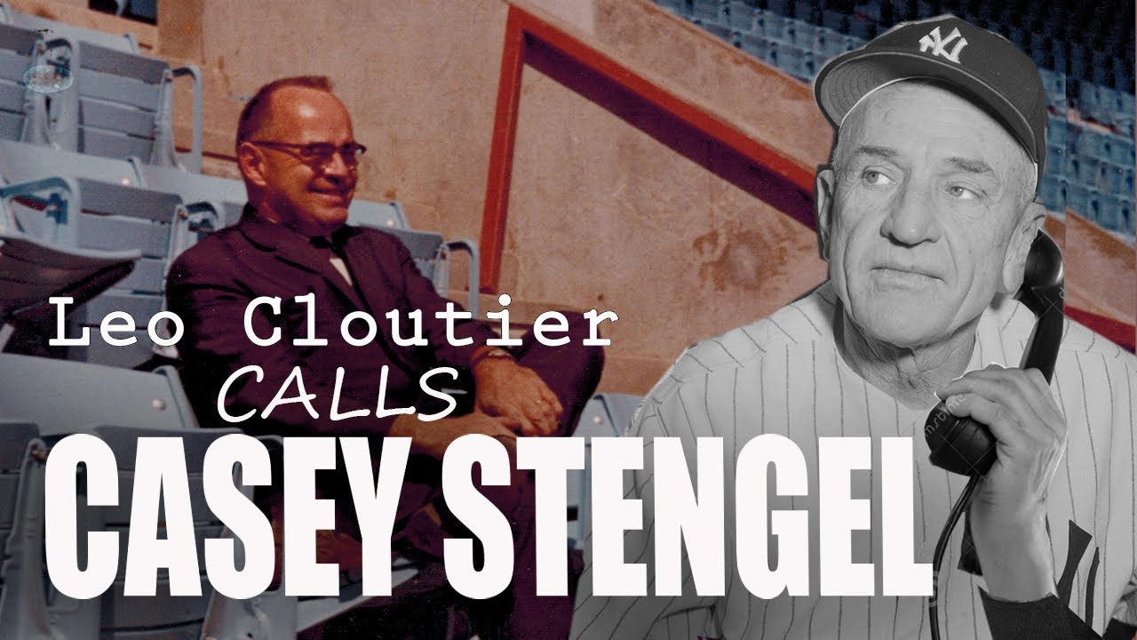 Casey Stengel on the phone w/ Leo Cloutier  video clip