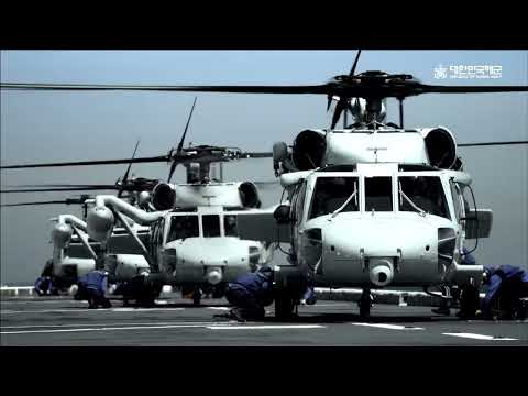 UH-60 독도함 이착함 훈련