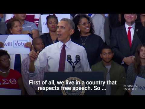 Obama defends a Trump supporter - UCcyq283he07B7_KUX07mmtA