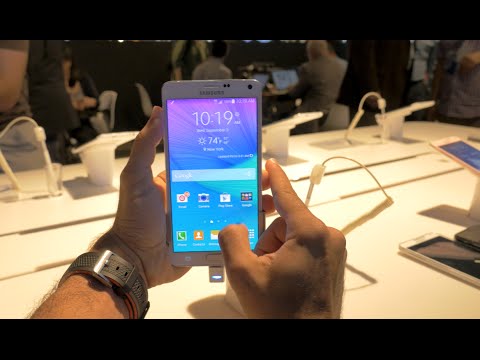 Samsung Galaxy Note 4 Hands On! (4K) - UCsW36751Gy-EAbHQwe9WBNw