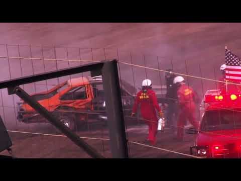 Perris Auto Speedway NOD #1 Demo Cross Heat Races 4-23-22 - dirt track racing video image