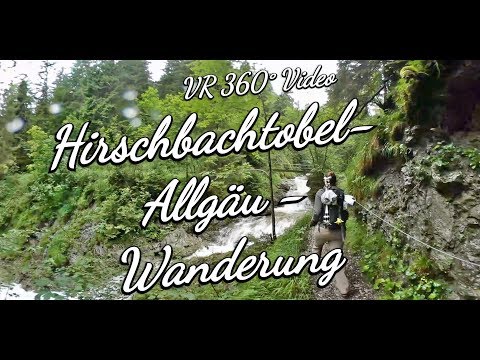 VR 360° Video / Bad Hindelang / Hirschtobel / Hirschberg / Wanderung / Allgäu #gear360 - UCNWVhopT5VjgRdDspxW2IYQ