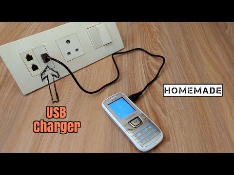 How to Make a USB Mobile Phone Charger On Electric Board - Homemade - UCXvVAb441c5pLK_ksEK4F4A