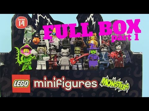 Lego Monsters Minifigures Series 14 Full Box Unboxing Part 1 | PSToyReviews - UCZdJCx_zEqvOI7RFG-mWmuw