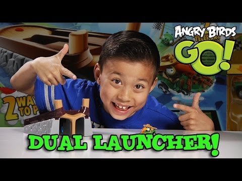 Angry Birds GO! DUAL LAUNCHER Set & STUNT GAMEPLAY! - UCHa-hWHrTt4hqh-WiHry3Lw