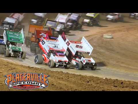 30-Lap Winged 360 Sprint Car A-Main | Placerville Speedway | August 1, 2026 - dirt track racing video image