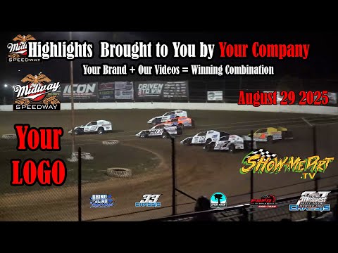 🏎 🏎  🎥 HIGHLIGHT REEL TIME! 🏁 at the Lebanon Midway Speedway from 08/29/2025 - dirt track racing video image