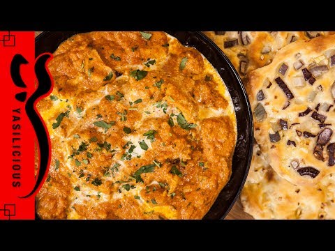 BUTTER CHICKEN / MURGH MAKHANI – indisches Hähnchen in würziger, cremiger Tomatensauce mit Butter - UC990hStWQ3tgj1Zk_ASTRoQ