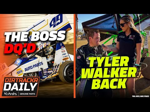 Reacting to Brad Sweet DQ'd, Tyler Walker back, Troutman's $100k score, Windom streaking - dirt track racing video image